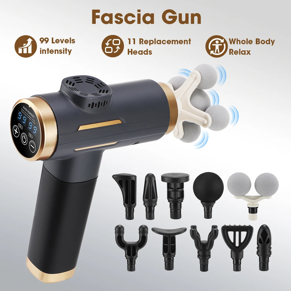 Pistola de masaje