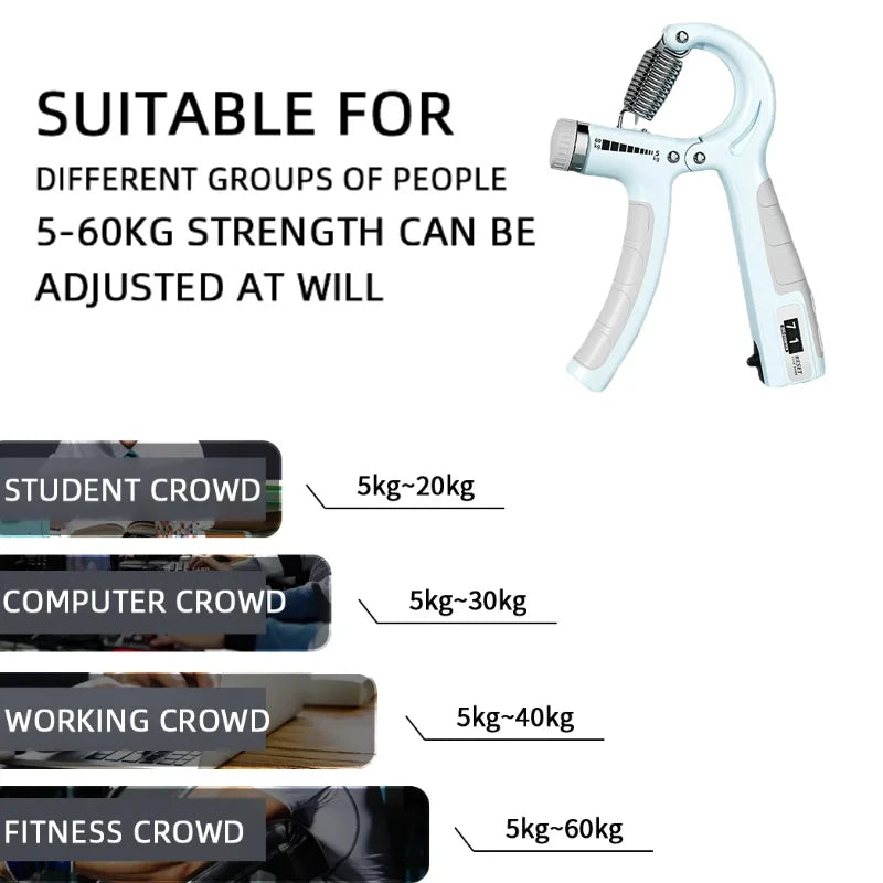 Hand grip para antebrazo